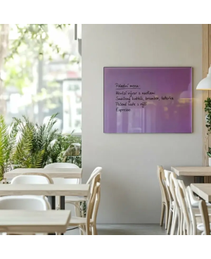 🟣 Kobaltowa fioletowa tablica SMATAB® do restauracji