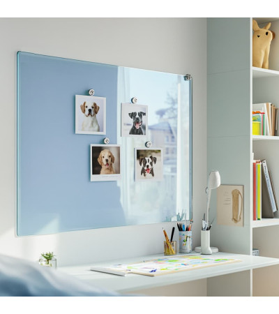 Smatab® sklenená magnetická tabuľa modrá kráľovská