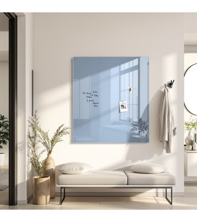 Smatab® Royal Blue Magnetic Glass Pin Board