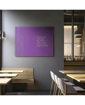 🟣 Kobaltowa fioletowa tablica SMATAB® do restauracji