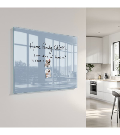 Smatab® Royal Blue Magnetic Glass Pin Board