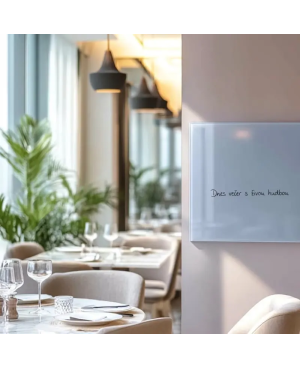 Tablica do hotelu 🔵 niebieska królewska | SMATAB®