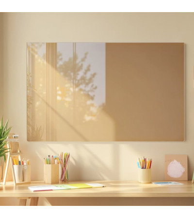 Okara umber Smatab® Magnetische Pinnwand aus Glas