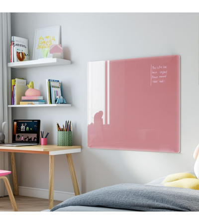 Smatab® Magnetische Pinnwand aus rosa Perlenglas