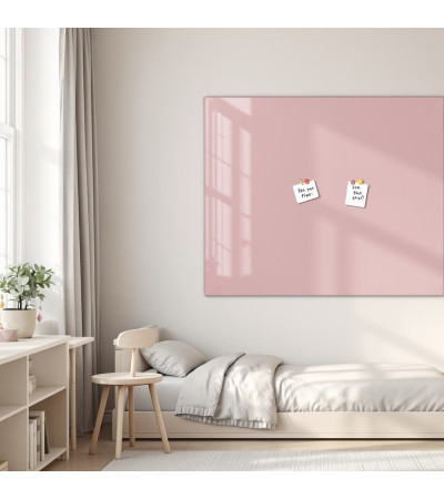 Smatab® Rosa Körper Glas-Magnettafel