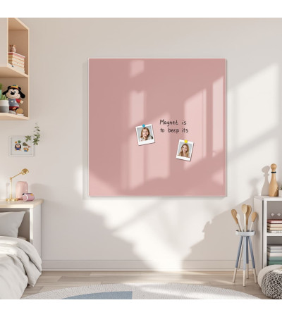 Smatab® Rosa Körper Glas-Magnettafel