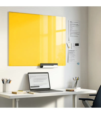 Smatab® Gelbe neapolitanische Glasmagnettafel