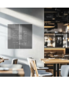 ⚫ Paynova graue Tafel SMATAB® für Restaurants