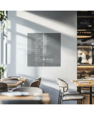 ⚫ Paynova graue Tafel SMATAB® für Restaurants