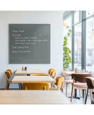 ⚫ Szara paynova tablica SMATAB® do restauracji
