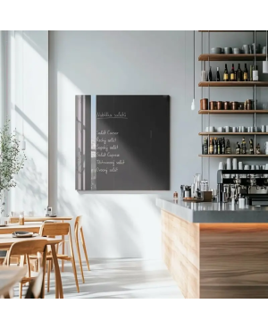 ⚫ Antracytowa tablica SMATAB® do restauracji i hoteli