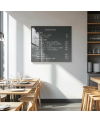 ⚫ Anthrazittafel SMATAB® für Restaurants und Hotels