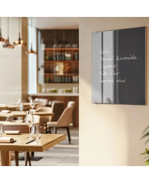 ⚫ Antracytowa tablica SMATAB® do restauracji i hoteli