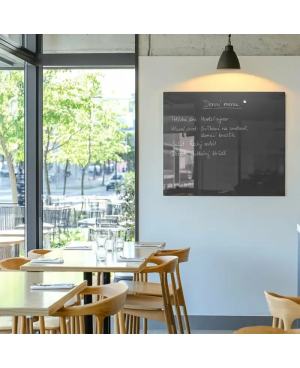 ⚫ Antracytowa tablica SMATAB® do restauracji i hoteli