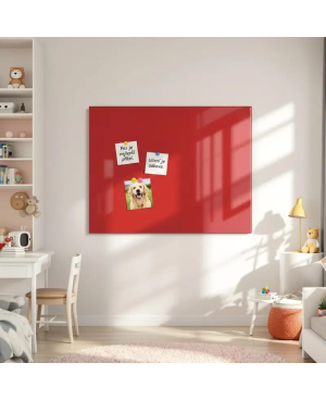 🔴 Aufklebende Tafel rot korallenfarben SMATAB®