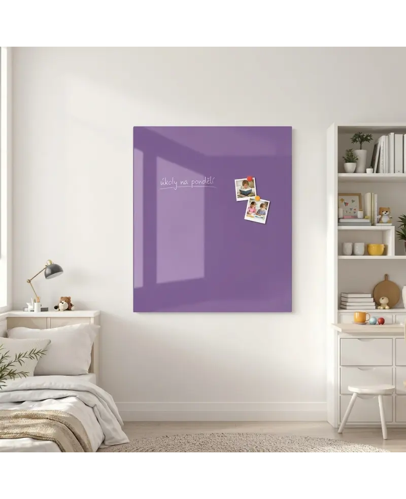🟣 Aufklebetafel violett kobaltblau SMATAB®