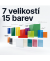 Šedá antracitová skleněná magnetická tabule Smatab® pro neziskové organizace
