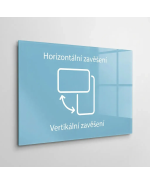 Rote korallenfarbene Glastafel | Ausdrucksstarkes Design | SMATAB® 🔥