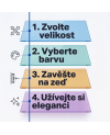Magnetische Tafel rosa hautfarben | Modernes Büro | SMATAB® 💗
