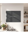 Šedá antracitová skleněná magnetická tabule nalepovací na zeď Smatab®
