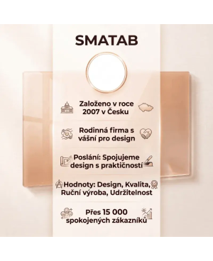 🩶 Šedá antracitová skleněná tabule SMATAB®