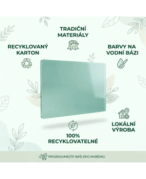 🔴 Üveges tábla vörös korall | SMATAB®