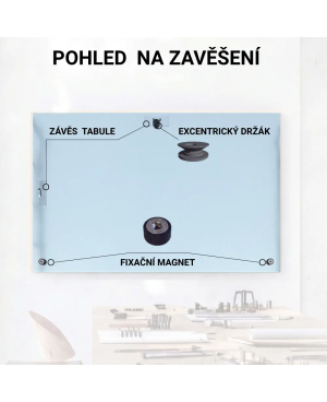 ⬛ Glas-Tafel graue Paynova | SMATAB®
