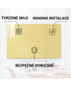 Fialová kobaltová skleněná magnetická tabule pro děti Smatab®
