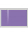Violette kobaltblaue magnetische Glastafel