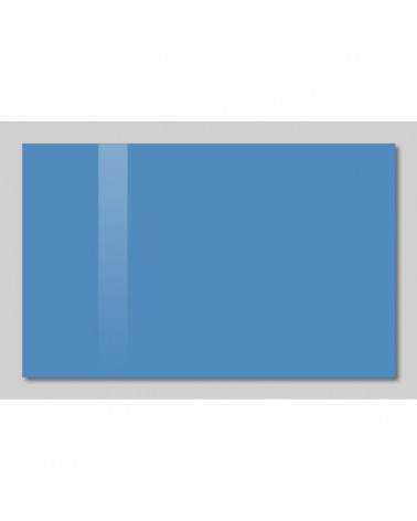 Blaue Koelin-Glas-Magnettafel Smatab®