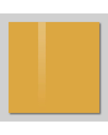 Smatab® Yellow Neapolitan Glass Magnet Board