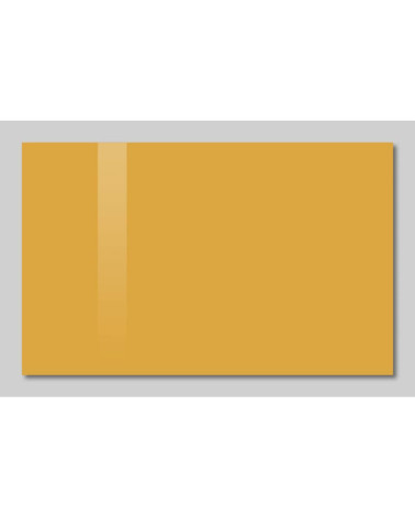 Smatab® Yellow Neapolitan Glass Magnet Board