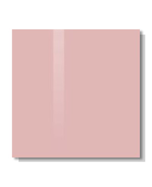 Rosa hautfarbene Glaswandtafel SMATAB®