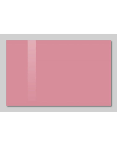 Smatab® pink pearl glass magnetic whiteboard