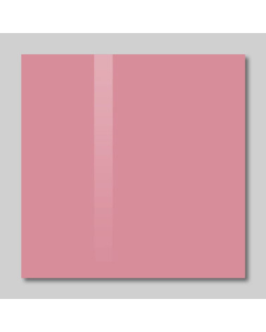 Smatab® Corporate glass magnetic board with pink pearl