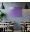 Violette kobaltblaue magnetische Glastafel