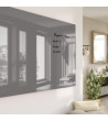 Graue Paynova Glasmagnettafel