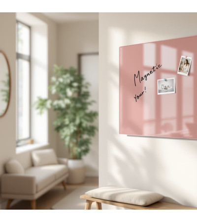Rosa körperfarbene Glas-Tafel SMATAB®