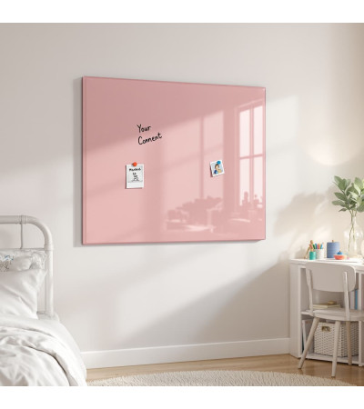 Rosa körperfarbene Glas-Tafel SMATAB®