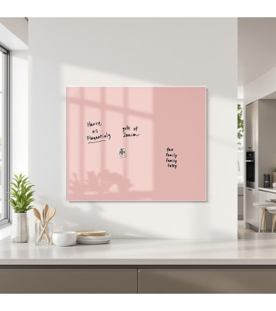 Rosa körperfarbene Glas-Tafel SMATAB®