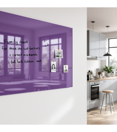 Violett kobaltblaue Glastafel SMATAB®