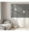 Graue paynova Glas-Magnettafel