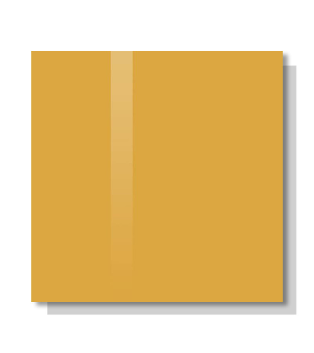 Smatab® Yellow Neapolitan Glass Magnet Board