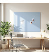 Blaue königliche Glas-Magnetwand Smatab®