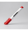 Popisacz Kores czerwony 3 mm na tablice