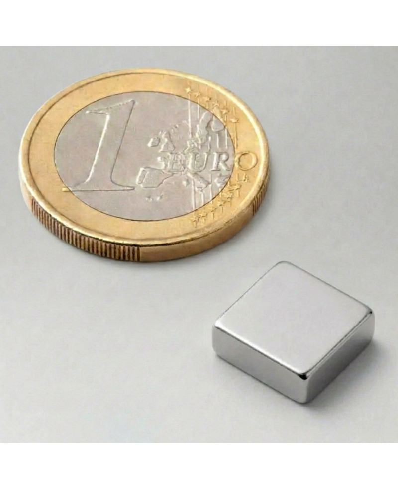 Magnet Quader silber 1 Stk.