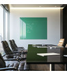 Zelená veronesova skleněná pracovní a kancelářská tabule Smatab®