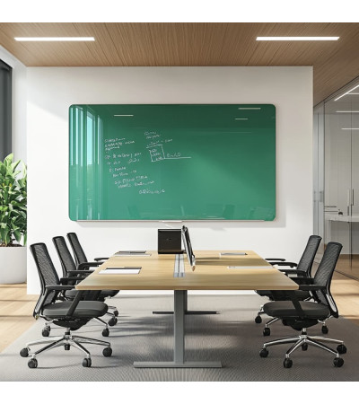 Smatab® sklenená magnetická tabuľa zelená veronesova