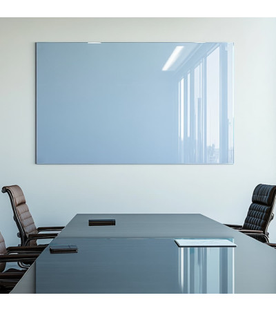 Smatab® königsblaues Arbeits- und Büro-Whiteboard aus Glas