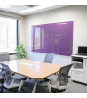 Fialová kobaltová skleněná pracovní a kancelářská tabule Smatab®